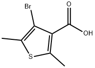 4-bromo-2,5-dimethylthiophene-3-carboxylic acid Structure