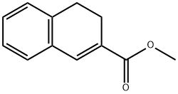 Methyl 3,4-Dihydronaphthalene-2-Carboxylate Struktur