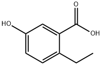 2-乙基-5-羟基苯甲酸,52008-91-0,结构式