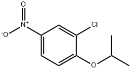 2-Chloro-1-isopropoxy-4-nitrobenzene Struktur
