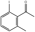 1-(2-Iodo-6-methyl-phenyl)-ethanone,52107-78-5,结构式