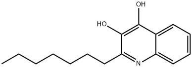 2-庚基-3-羟基-4-喹啉酮, 521313-35-9, 结构式