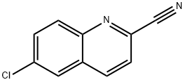 6-chloro-2-Quinolinecarbonitrile Structure
