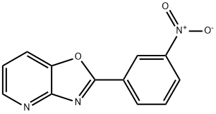 2-(3-Nitrophenyl)oxazolo[4,5-b]pyridine Struktur