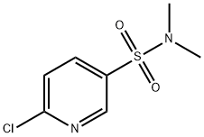 6-chloro-N,N-dimethyl-3-Pyridinesulfonamide Structure