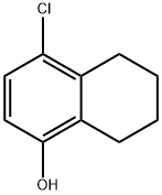 4-chloro-5,6,7,8-tetrahydro-1-Naphthalenol Struktur