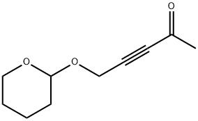 5-((tetrahydro-2H-pyran-2-yl)oxy)pent-3-yn-2-one Structure