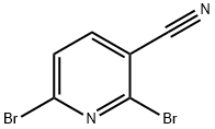 2,6-dibromo-3-Pyridinecarbonitrile Structure