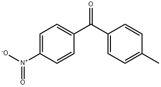 (4-Nitro-phenyl)-p-tolyl-methanone Struktur