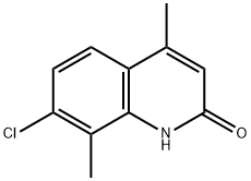 7-chloro-4,8-dimethyl-2(1H)-quinolinone,53761-49-2,结构式