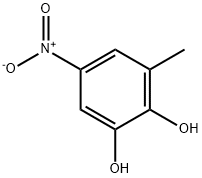 3-甲基-5-硝基-1,2-苯二酚,5378-76-7,结构式