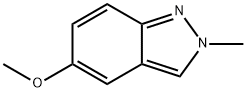 5-甲氧基-2-甲基-2H-吲唑, 541539-88-2, 结构式
