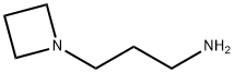 1-氮杂环丁烷丙胺 结构式