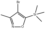 4-Bromo-3-methyl-5-trimethylsilanyl-isoxazole Structure
