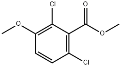 Methyl 2,6-dichloro-3-methoxybenzoate 结构式