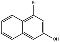 4-bromonaphthalen-2-ol Structure