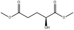 Pentanedioic acid, 2-hydroxy-, 1,5-dimethyl ester, (2S)- Structure