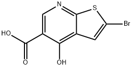 2-bromo-4-hydroxythieno[2,3-b]pyridine-5-carboxylic acid