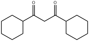 1,3-DICYCLOHEXYL-1,3-PROPANEDIONE, 55846-67-8, 结构式