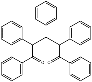 1,2,3,4,5-PENTAPHENYL-PENTANE-1,5-DIONE Structure
