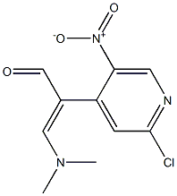 2-(2-CHLORO-5-NITRO-4-PYRIDYL)-3-(DIMETHYLAMINO)ACROLEIN Structure