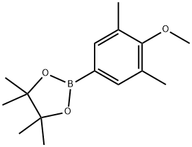 4-甲氧基-3,5-二甲基苯硼酸频呢醇酯,568572-19-0,结构式