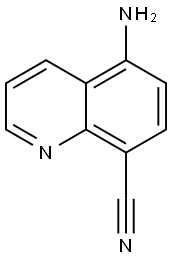 5-aminoquinoline-8-carbonitrile Struktur