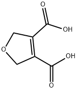 2,5-二氢-3,4-呋喃二甲酸, 57595-25-2, 结构式