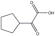 2-cyclopentyl-2-oxoacetic acid Structure