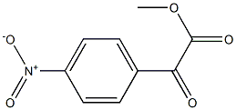 Methyl 2-(4-nitrophenyl)-2-oxoacetate Structure