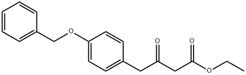 Ethyl 4-[4-(Benzyloxy)phenyl]-3-oxobutyrate Struktur