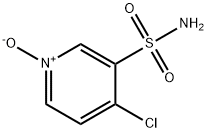 4-chloro-1-oxidopyridin-1-ium-3-sulfonamide Struktur