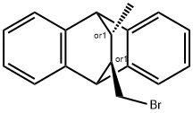 11-(BROMOMETHYL)-9,10-DIHYDRO-12-METHYL-9,10-ETHANOANTHRACENE Struktur