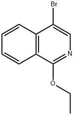 4-Bromo-1-ethoxyisoquinoline,59050-59-8,结构式