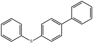 4-BIPHENYLYL PHENYL SULFIDE Structure
