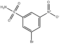 3-bromo-5-nitrobenzenesulfonamide Struktur