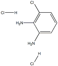 3-Chloro-benzene-1,2-diamine dihydrochloride Struktur