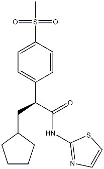 599164-57-5 (S)-3-CYCLOPENTYL-2-(4-METHANESULFONYL-PHENYL)-N-THIAZOL-2-YL-PROPIONAMIDE