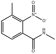 N,3-dimethyl-2-nitroBenzamide Struktur