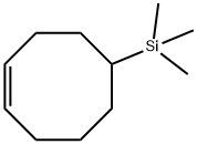 4-环辛烯基三甲基硅烷, 60171-25-7, 结构式