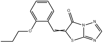 5-(2-propoxybenzylidene)[1,3]thiazolo[3,2-b][1,2,4]triazol-6(5H)-one|
