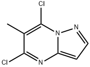 5,7-dichloro-6-methylpyrazolo[1,5-a]pyrimidine Struktur
