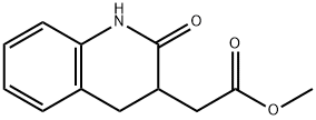 2-(2-氧代-1,2,3,4-四氢喹啉-3-基)乙酸甲酯, 61164-72-5, 结构式