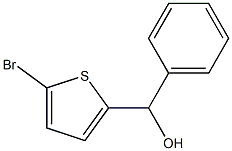(5-bromothiophen-2-yl)(phenyl)methanol Struktur
