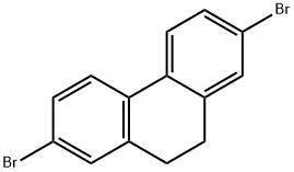 2,7-二溴-9,10-二氢菲,61650-86-0,结构式