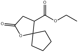 2-Oxo-1-oxa-spiro[4.4]nonane-4-carboxylic acid ethyl ester