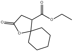 ethyl 2-oxo-1-oxaspiro[4.5]decane-4-carboxylate Structure