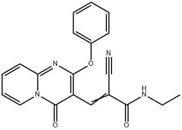 620104-51-0 (2E)-2-cyano-N-ethyl-3-(4-oxo-2-phenoxy-4H-pyrido[1,2-a]pyrimidin-3-yl)prop-2-enamide