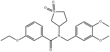 620557-82-6 N-(3,4-dimethoxybenzyl)-N-(1,1-dioxidotetrahydro-3-thienyl)-3-ethoxybenzamide