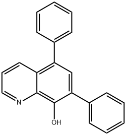 5,7-diphenylquinolin-8-ol Structure